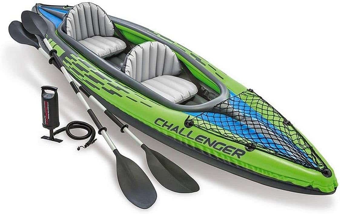 inflatable kayak.