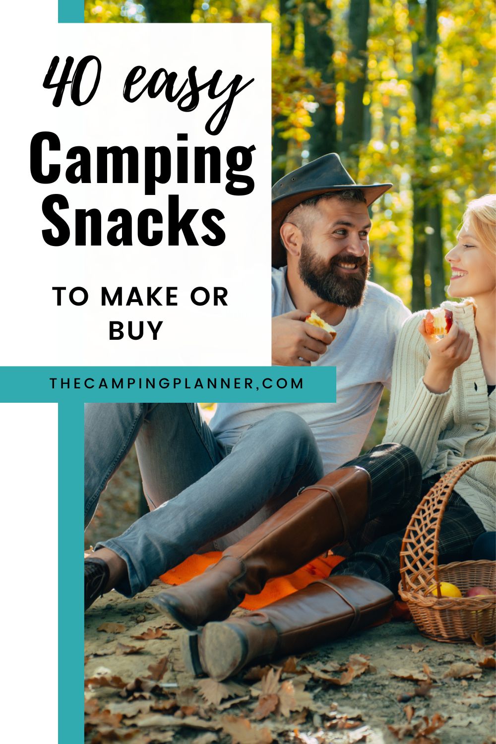 best camping snacks to make or buy.
