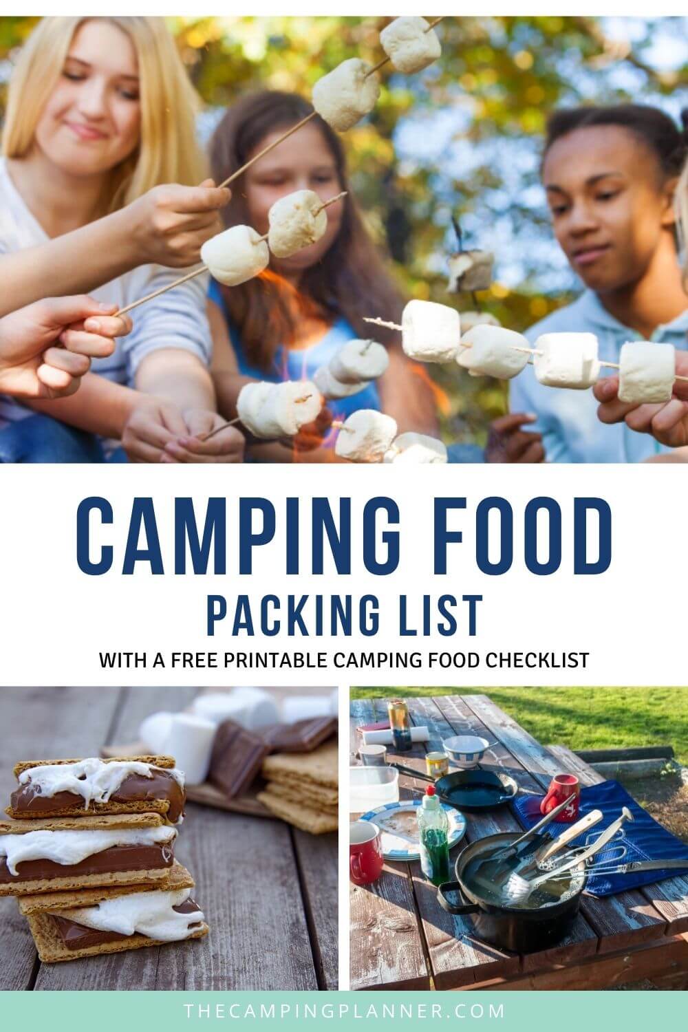 Camping Food Packing List: Free Printable Camping Food Checklist