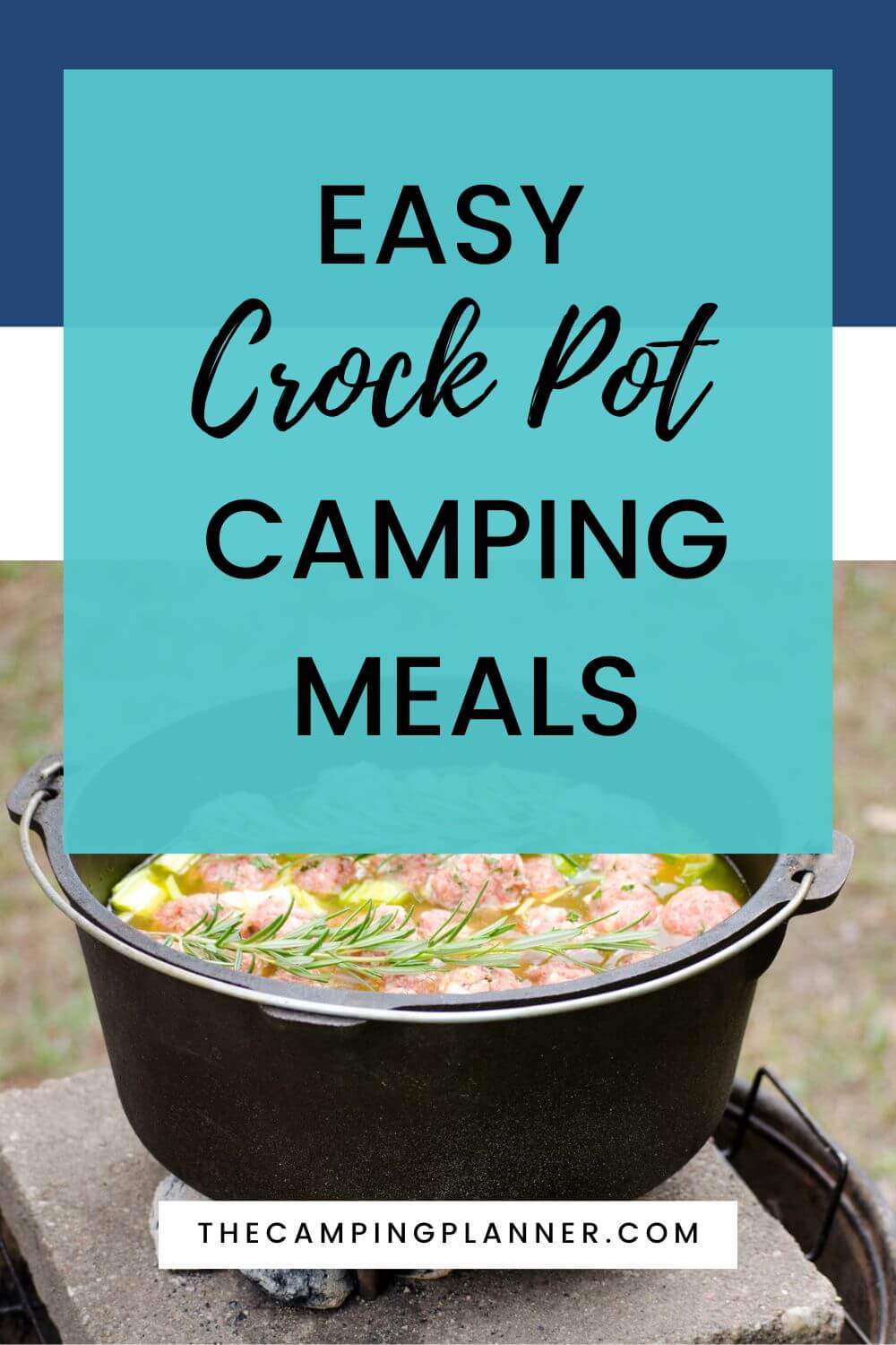 easy crock pot camping meals
