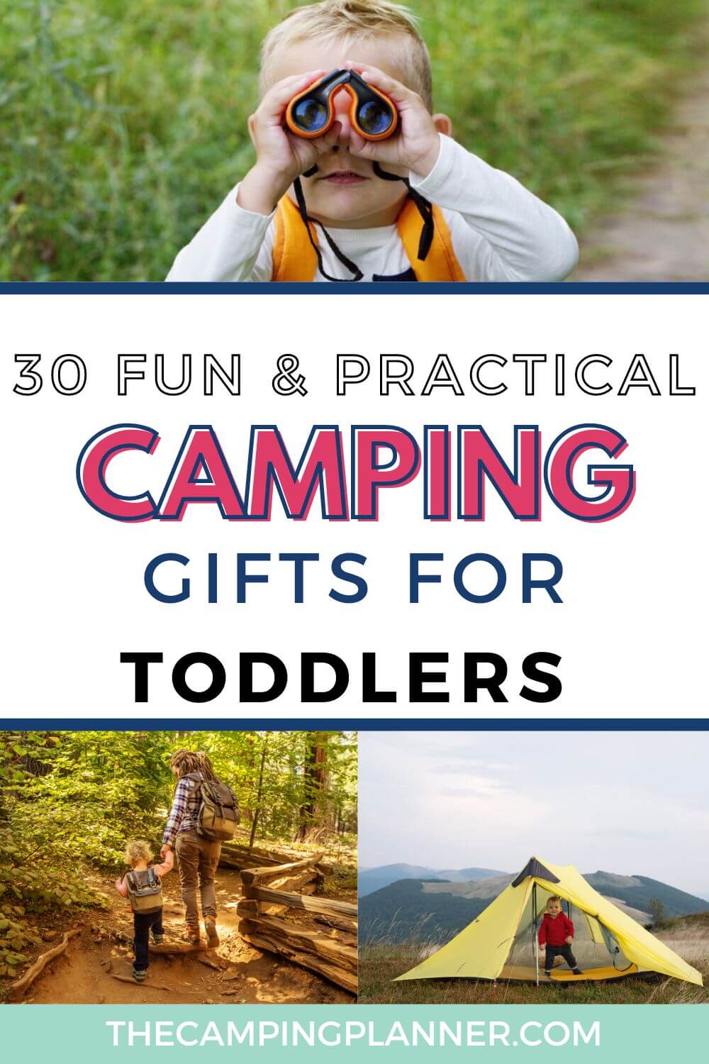 fun and practical camping gifts for toddlers.