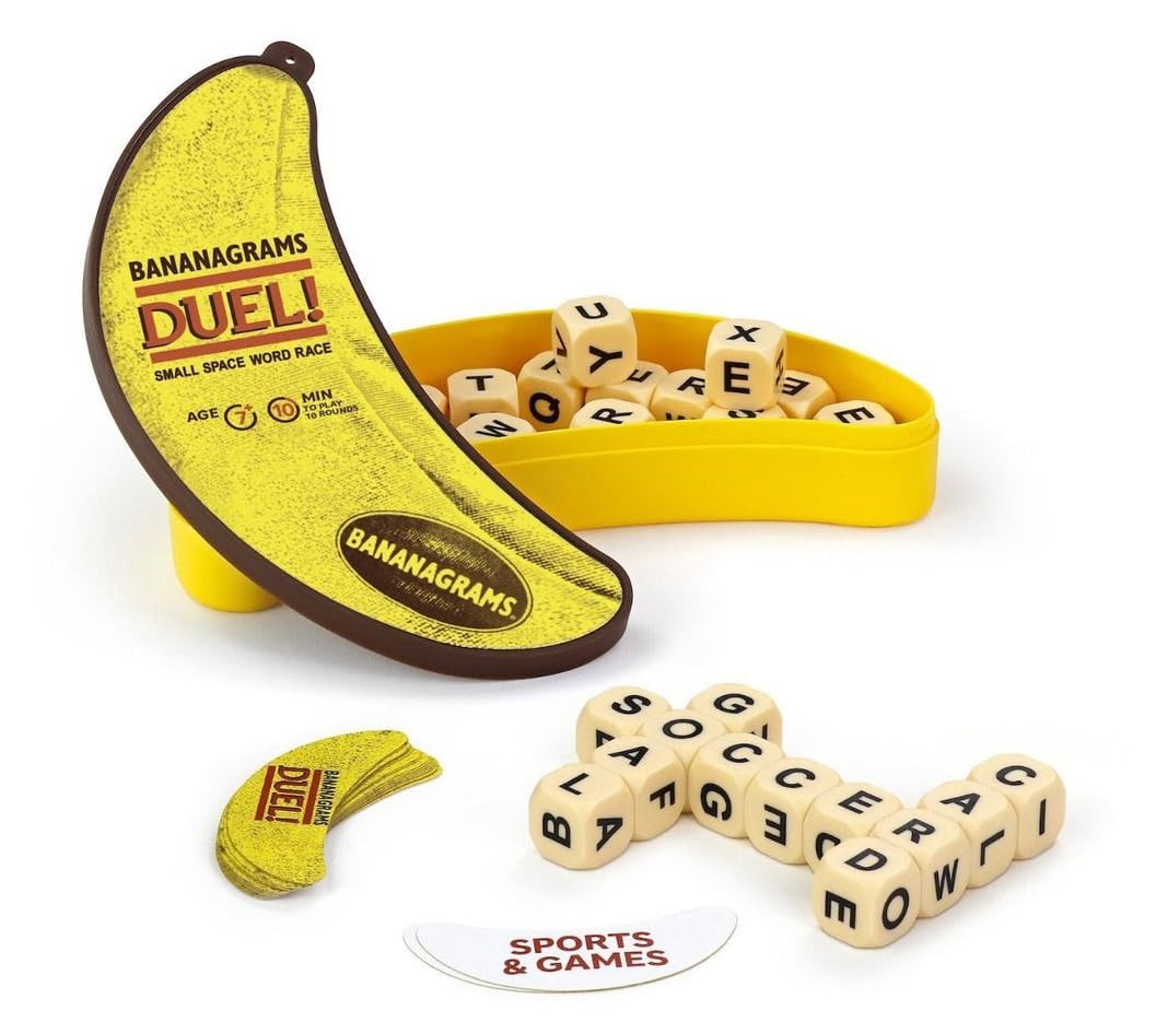 Bananagrams Duel: Ultimate 2 Player Travel Game